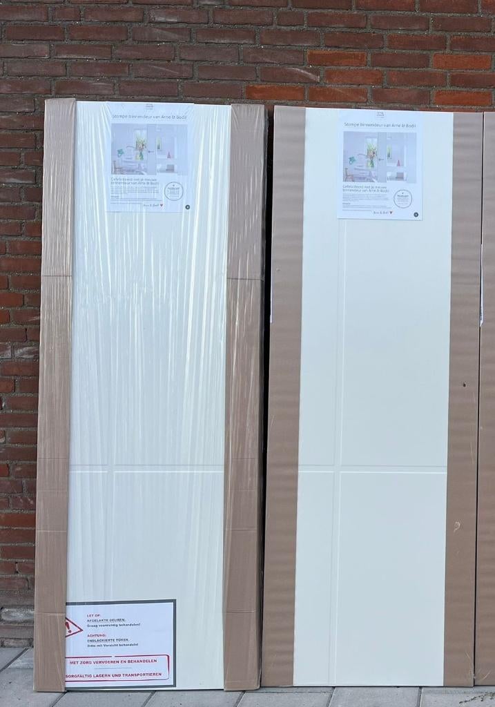 Binnendeur lijn - wit - 73 cm - Stomp - NIEUW in verpakking, Ophalen, Minder dan 80 cm, Binnendeur, Nieuw