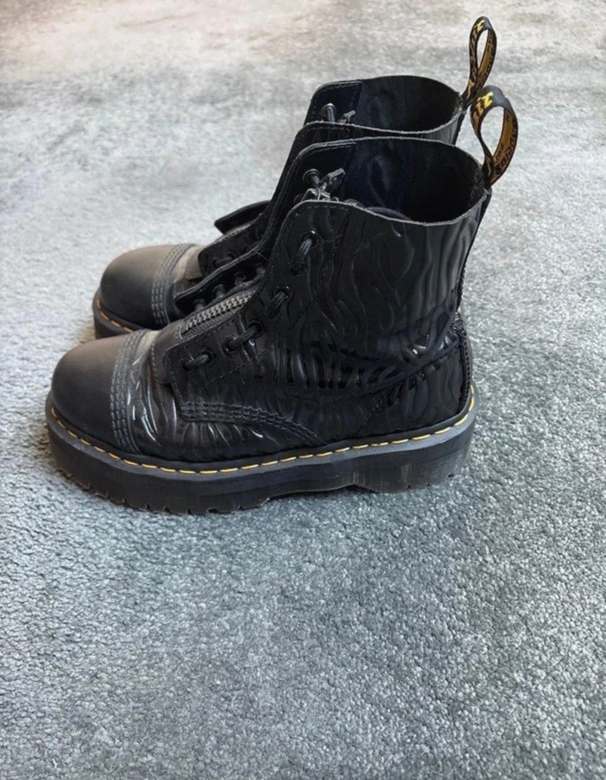 Dr. Martens Sinclair Laarzen - Zo goed als nieuw, Zwart, Lage of Enkellaarzen, Ophalen of Verzenden, Zo goed als nieuw