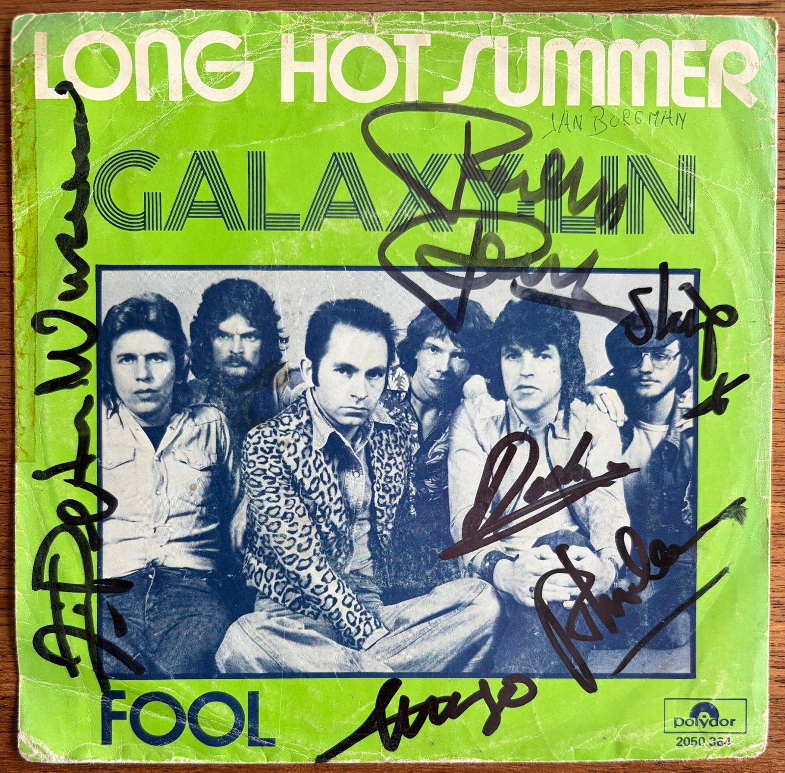 Nederpop single Galaxy-Lin GESIGNEERD!, Ophalen of Verzenden, 7 inch