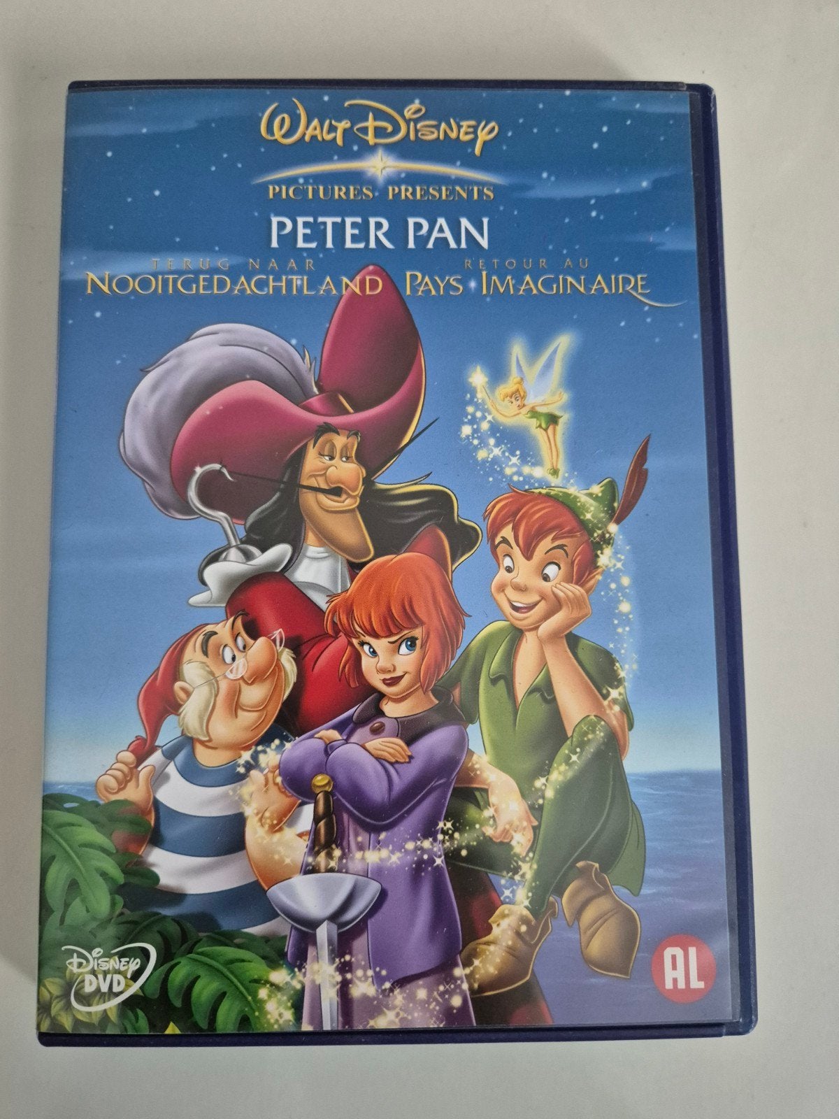 Peter Pan: Terug naar Nooitgedachtland (DVD), Europees, Animatie, Alle leeftijden, Ophalen of Verzenden
