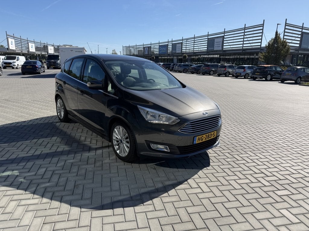 Ford C-MAX 1.5 Titanium | Cruise | NAP | Vooruit verwarm |, Auto's, Keurmerk '100% Onderhouden', Stof, 4 cilinders, Origineel Nederlands