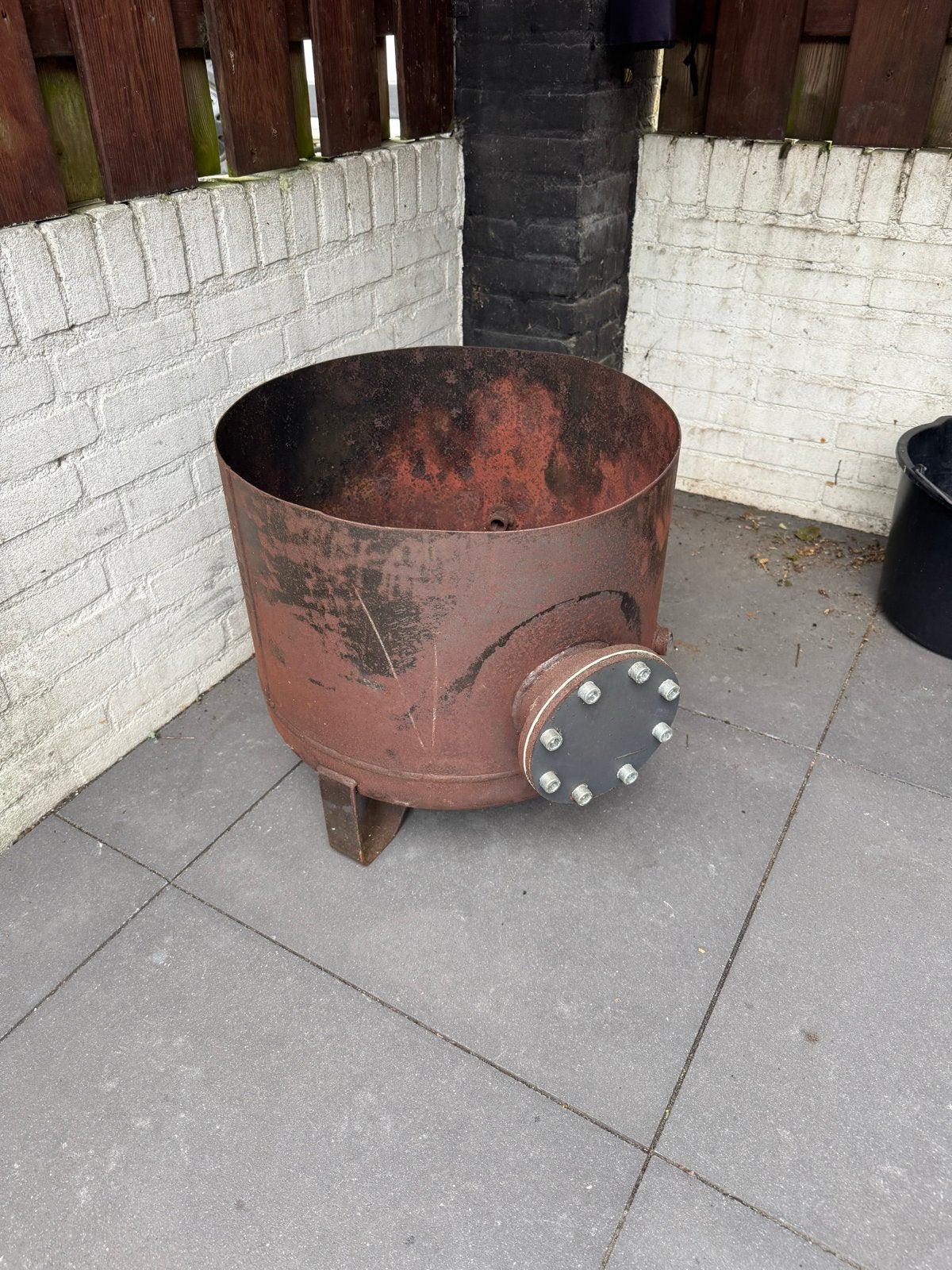 Robuuste Vuurkorf / Vuurton - Perfect voor Tuin en Terras, Ophalen, Gebruikt, Vuurkorf