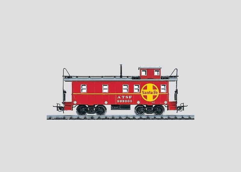 Marklin H0 4777 Caboose Atchison, Topeka, Santa Fe Railway., Hobby en Vrije tijd, Modeltreinen | H0, Zo goed als nieuw, Wagon