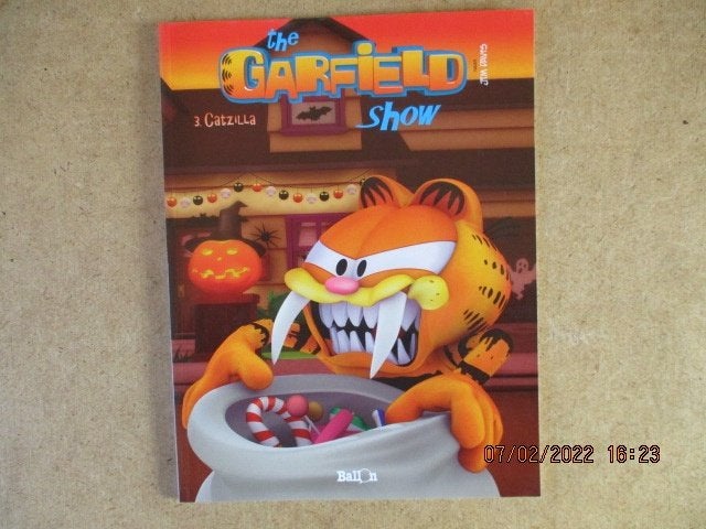 adv5627 garfield show 3, Eén stripboek, Ophalen, Gelezen