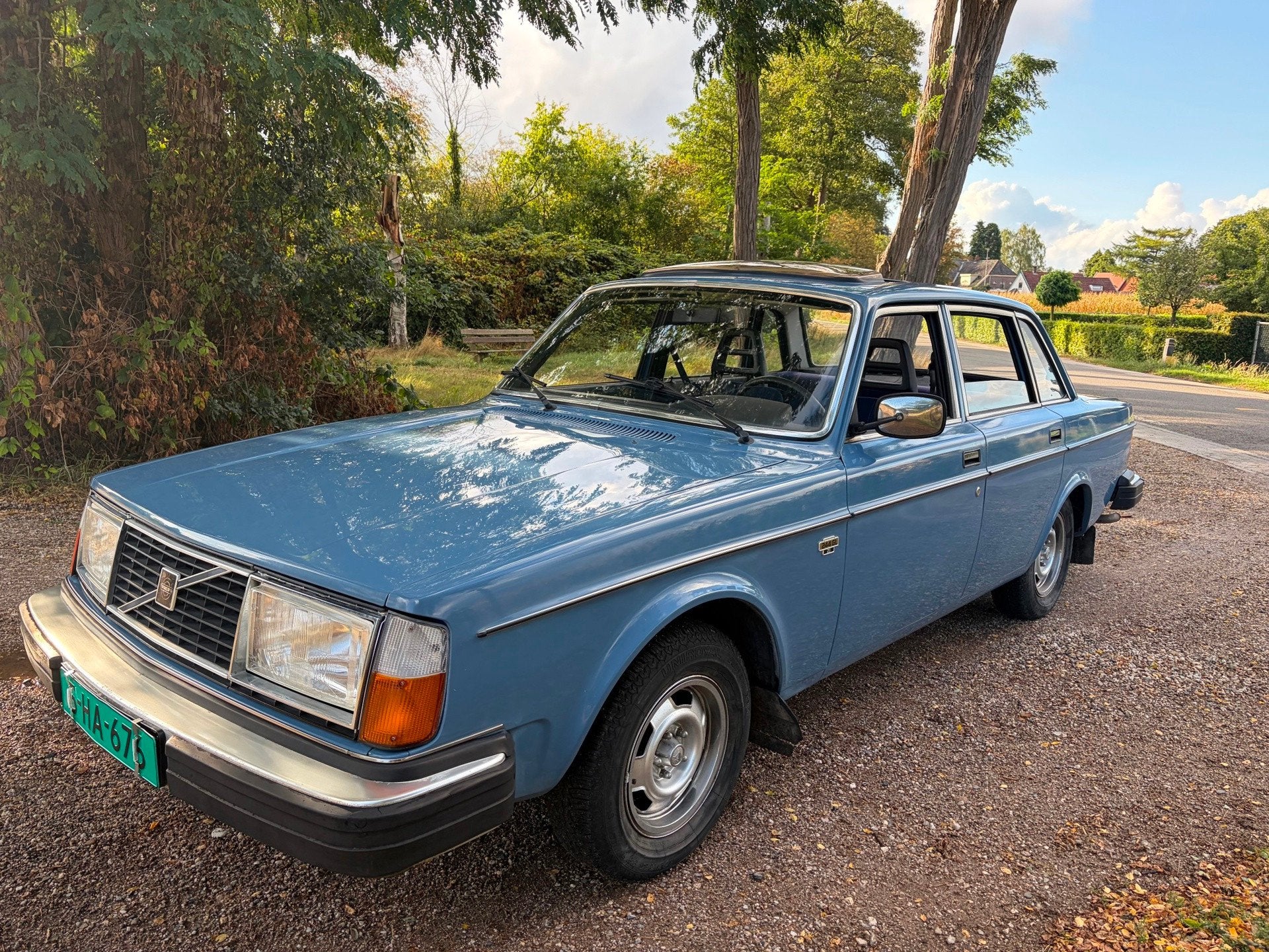 Volvo 240 2.1 GL, Automaat, Gebruikt, 4 cilinders, Blauw
