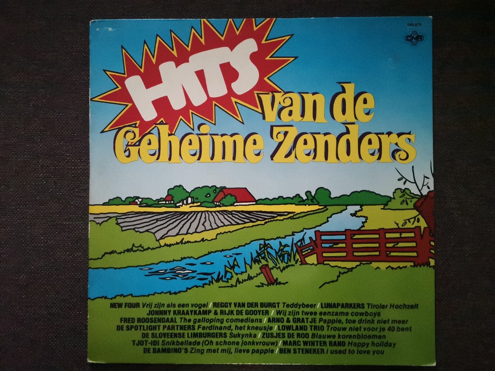 Vinyl lp. Hits van de Geheime Zenders., LP, Gebruikt, Ophalen of Verzenden, Levenslied of Smartlap