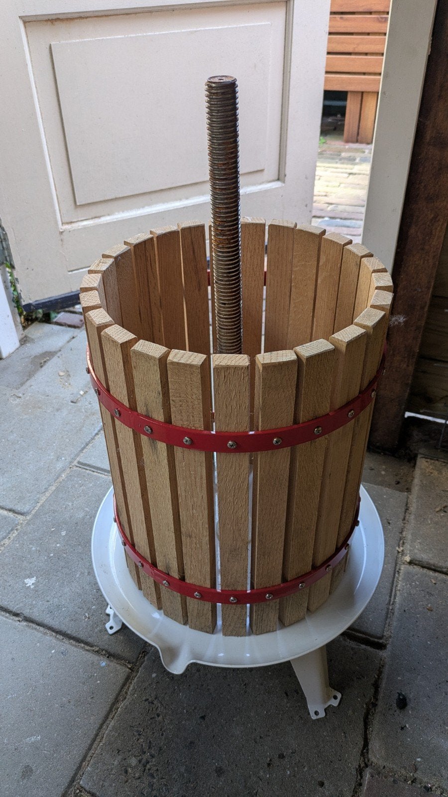 Fruitpers / Wijn- of ciderpers, Doe-het-zelf en Verbouw, Ophalen, Gebruikt