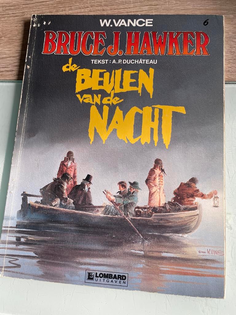Bruce J. Hawker - De Beulen van de Nacht (stripboek), Eén stripboek, Ophalen, Gelezen