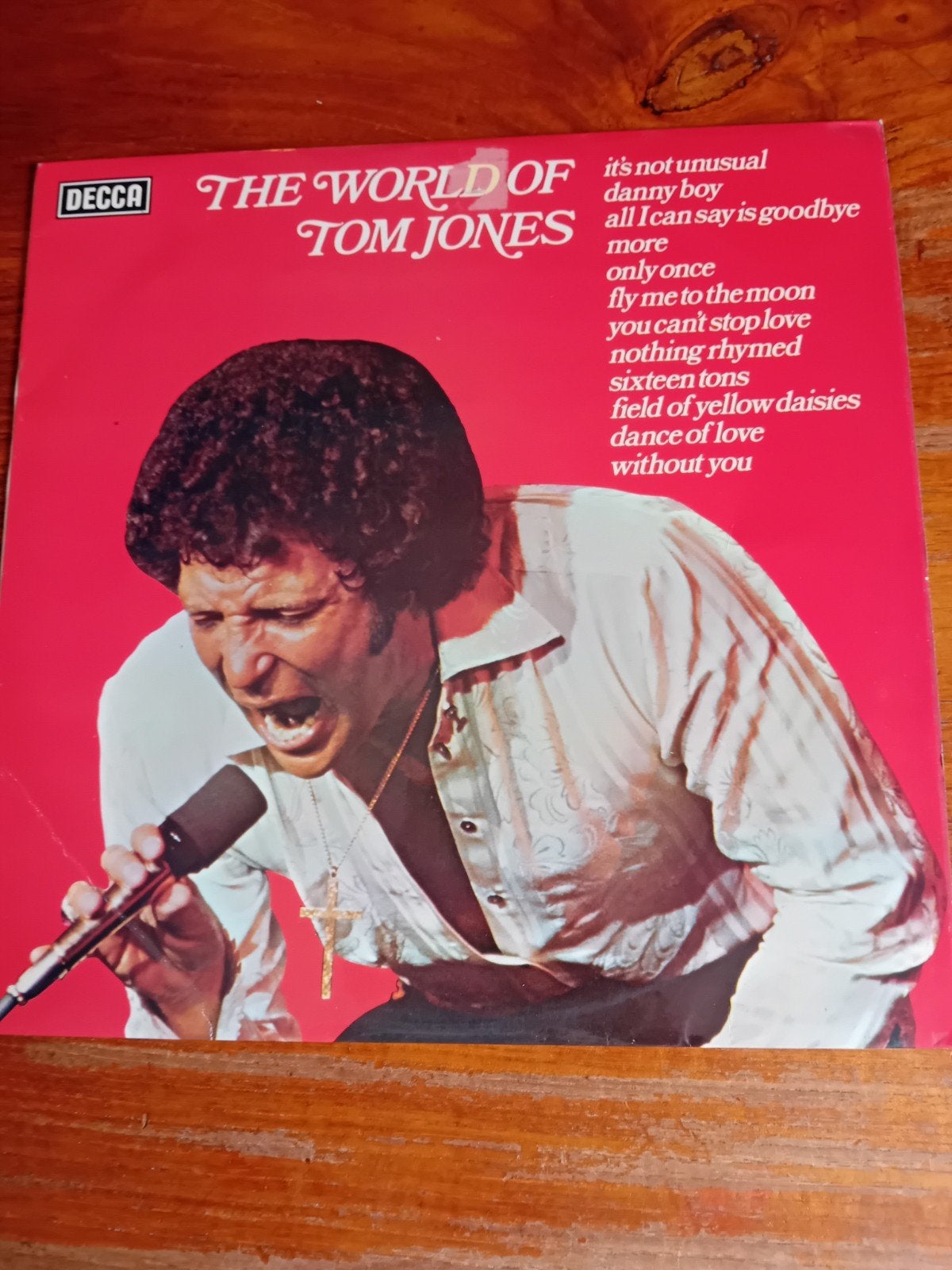 Tom Jones - The World of Tom Jones LP (Decca, 1969), LP, Gebruikt, Pop, Ophalen of Verzenden