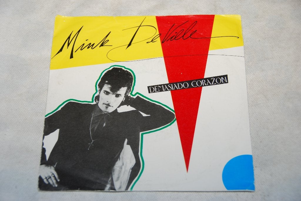 Mink DeVille – Demasiado Corazon 7” Single Vinyl, Gebruikt, 7 inch, Pop, Overige typen