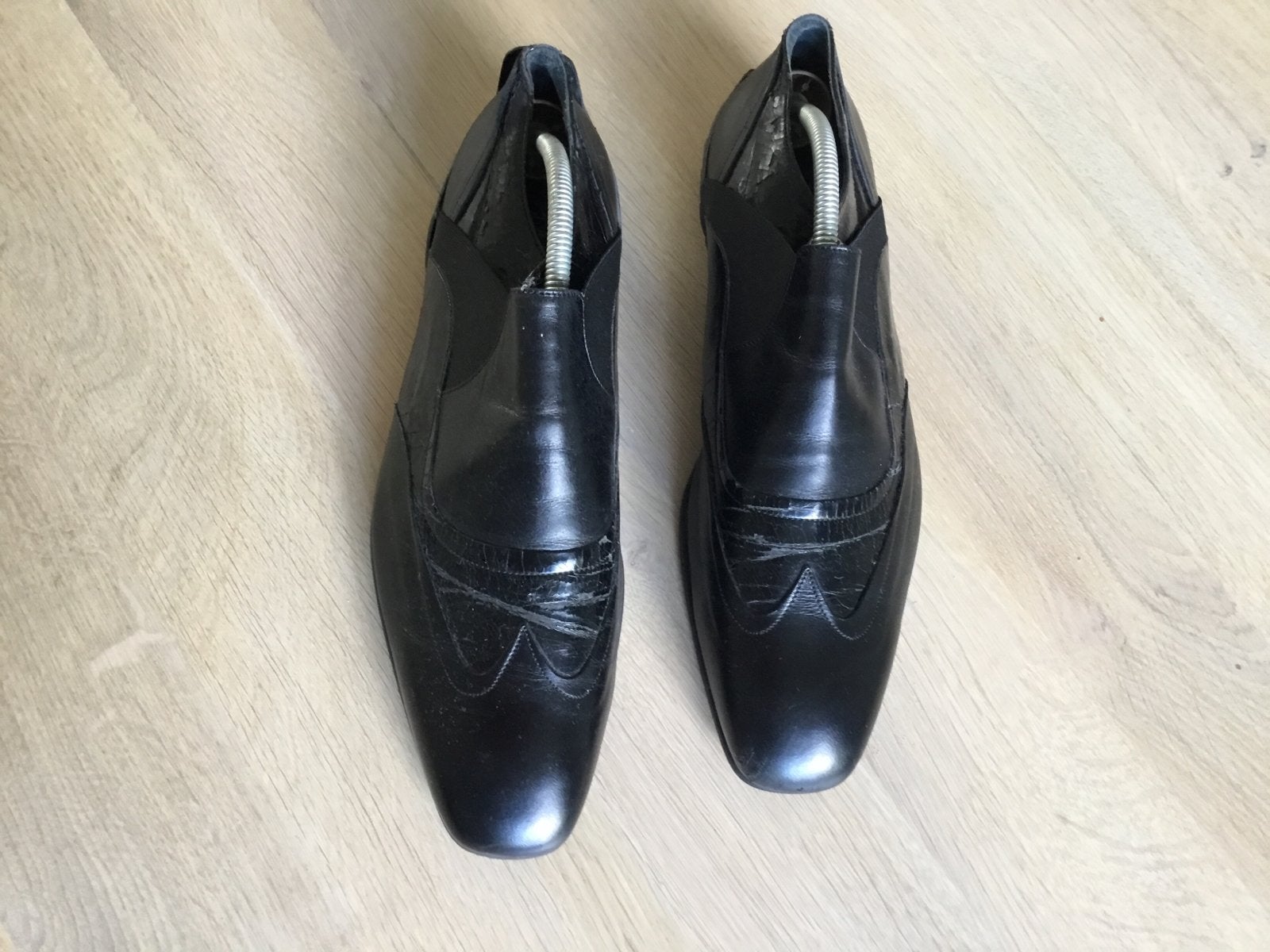 Fessura Italiaanse herenschoenen maat 43 - Feest/Trouwschoen, Ophalen of Verzenden, Zo goed als nieuw, Loafers