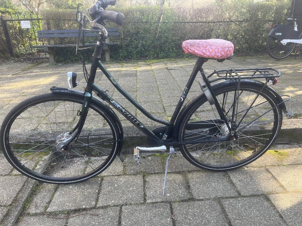 Damesfiets, Gebruikt, Versnellingen, Gazelle, 56 cm of meer
