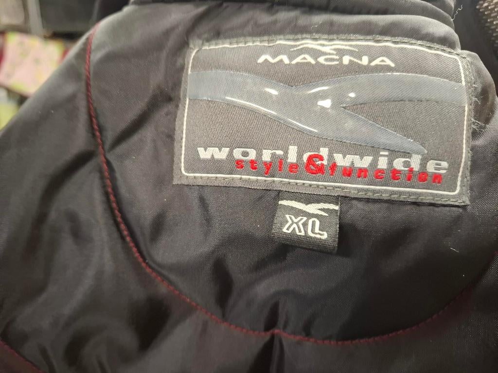 Motorjack maat XL Macna, Motoren, Ophalen, Jas | textiel, Dames, Tweedehands