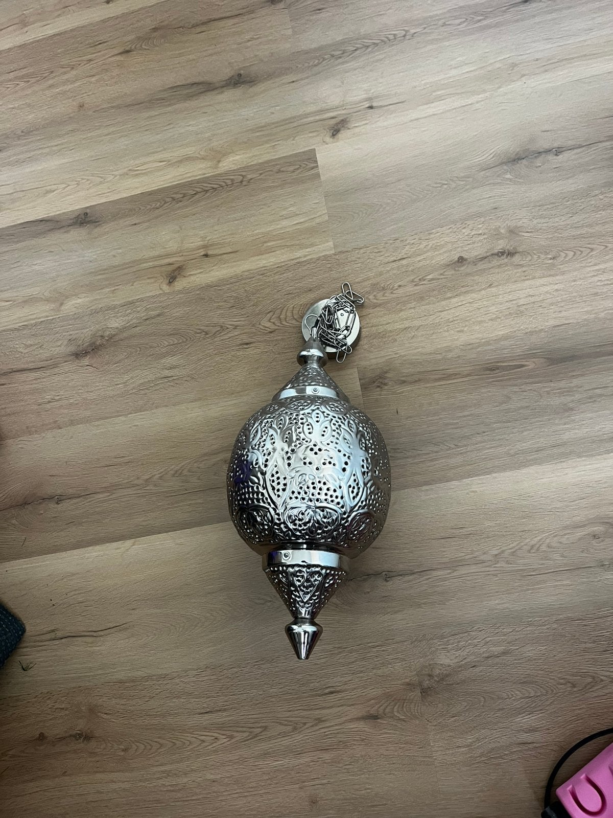 Hanglamp, Huis en Inrichting, Lampen | Hanglampen, Ophalen, Gebruikt, Metaal