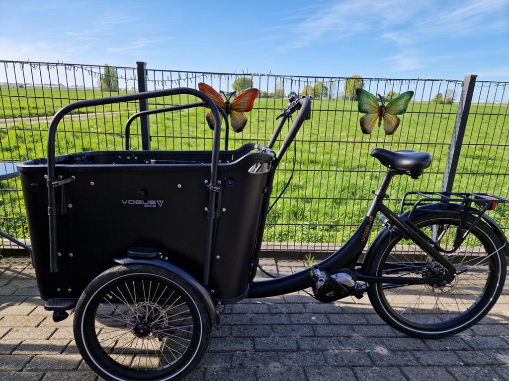 Vogue superior deluxe 3 elektrische bakfiets., Ophalen, Zo goed als nieuw, 4 kinderen of meer
