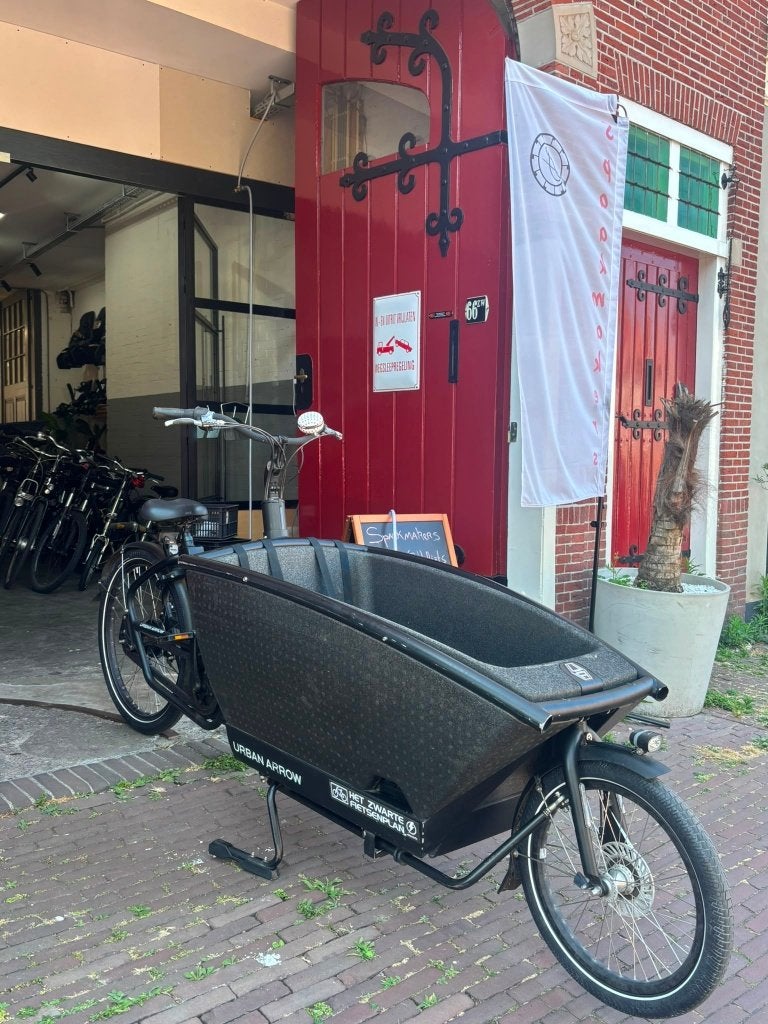 urban arrow active plus rollerbrake, Fietsen en Brommers, Fietsen | Bakfietsen, Enviolo, Gebruikt, 3 kinderen, Elektrisch