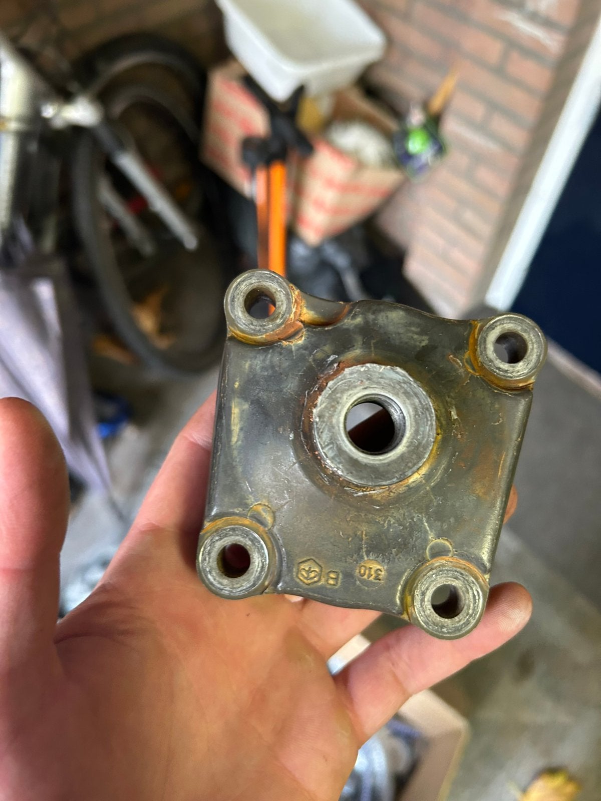 Binnenkop 125/180 lc, Motoren, Ophalen of Verzenden