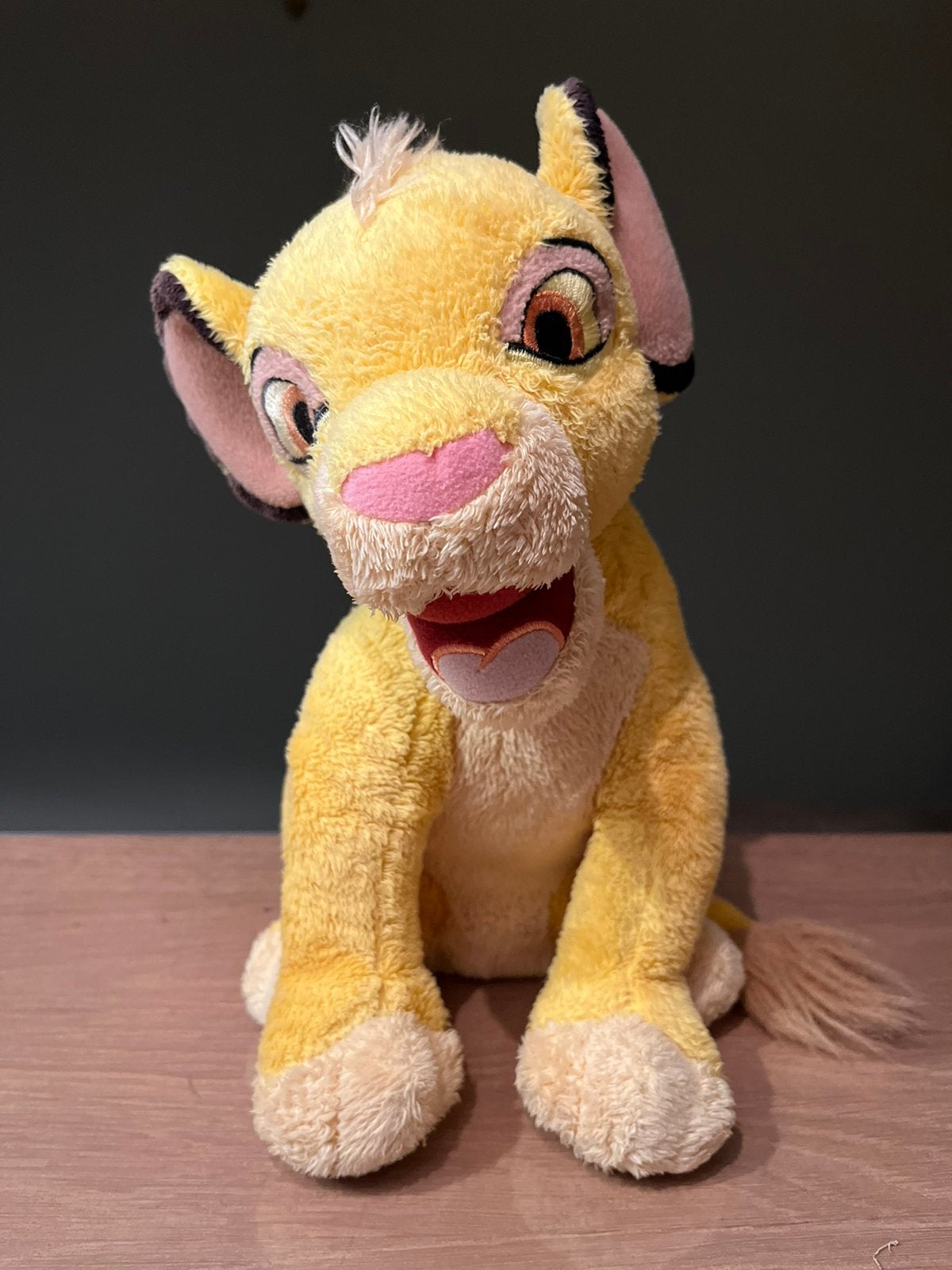 Leuke knuffel Simba van Lion king Disney 31cm, Ophalen of Verzenden, Overige typen