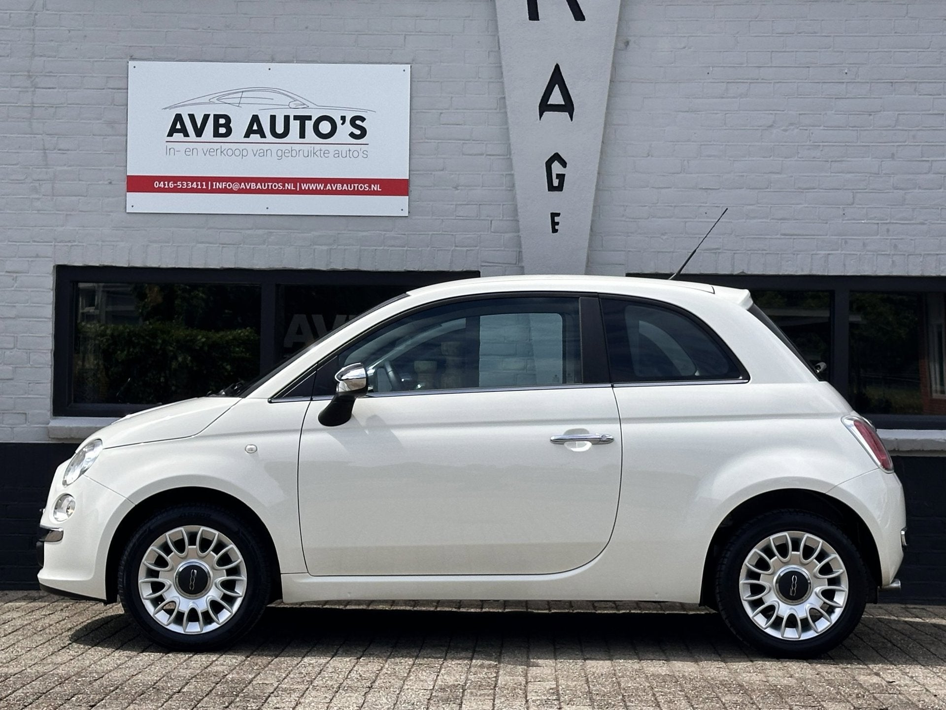 Fiat 500 1.2 Easy Airco Nieuwe Koppeling APK t/m 21-5-2027, Euro 5, Stof, Gebruikt, 4 cilinders
