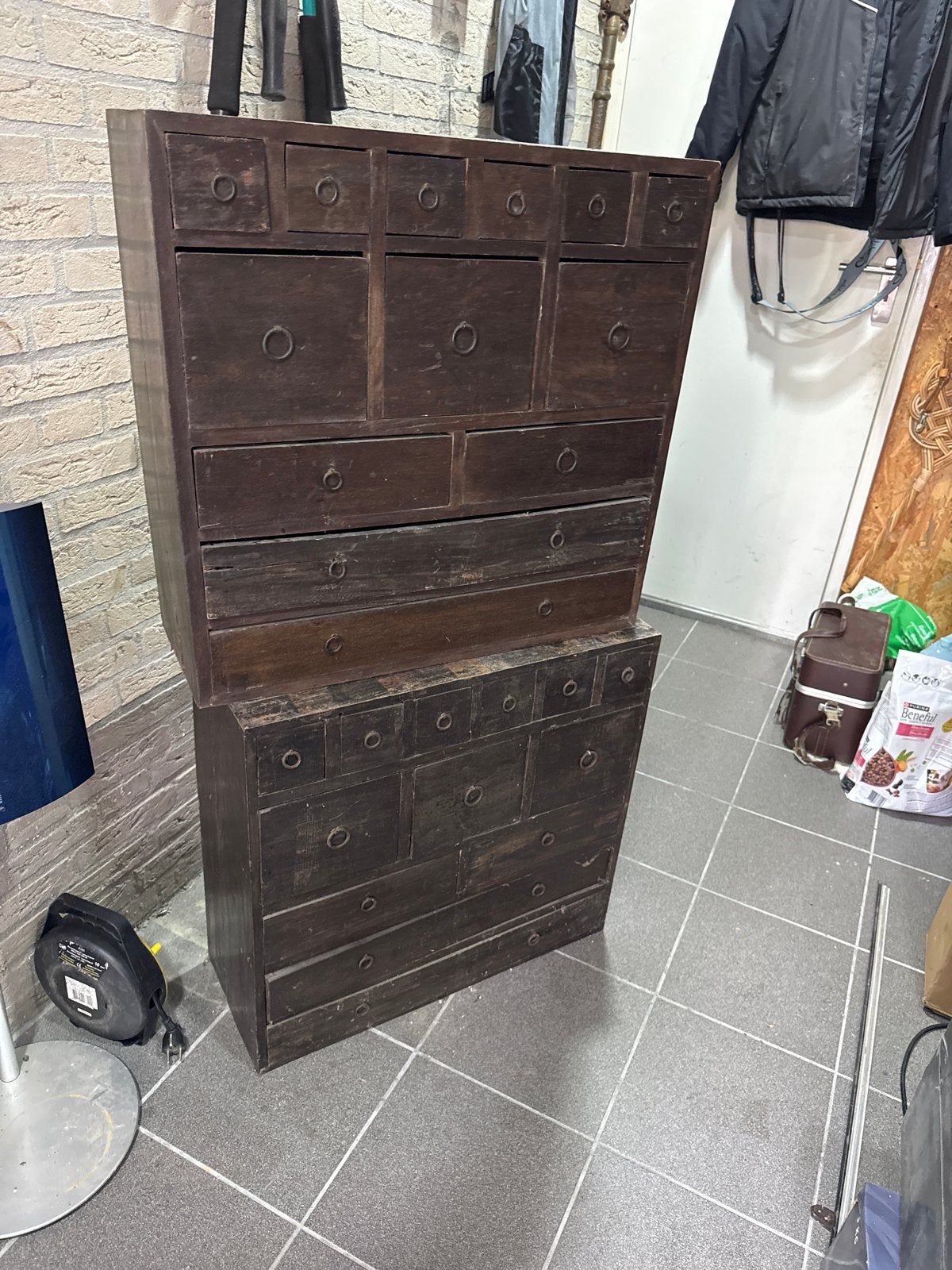 Antieke Chinese Apothekerskast / Kruidenkast, Antiek en Kunst, Ophalen