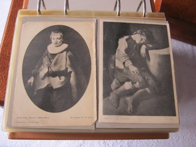 Collectie kaarten voor het kind in 3 prachtige insteekalbums, Ophalen of Verzenden, 1920 tot 1940, Gelopen
