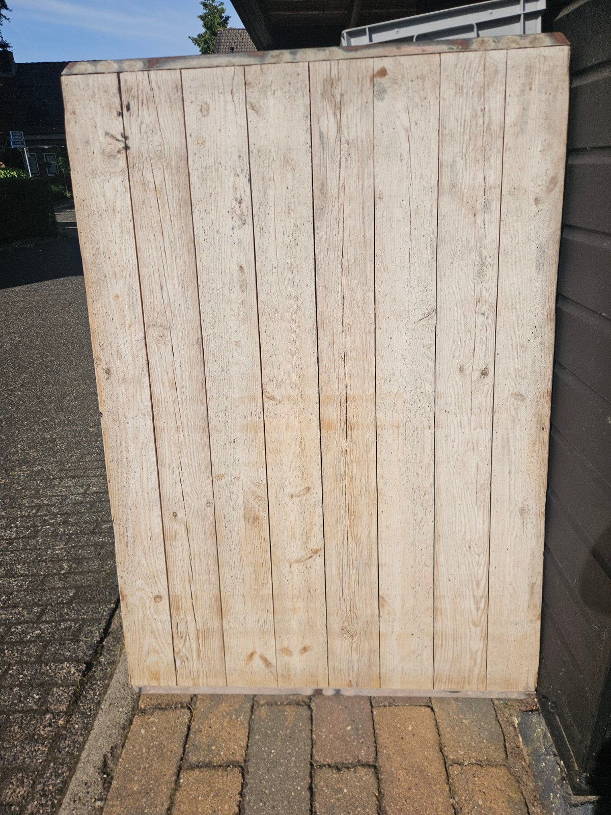 Steenschot 97 x 1.40, Doe-het-zelf en Verbouw, Hout en Planken, Ophalen, Gebruikt, Overige typen, 50 mm of meer
