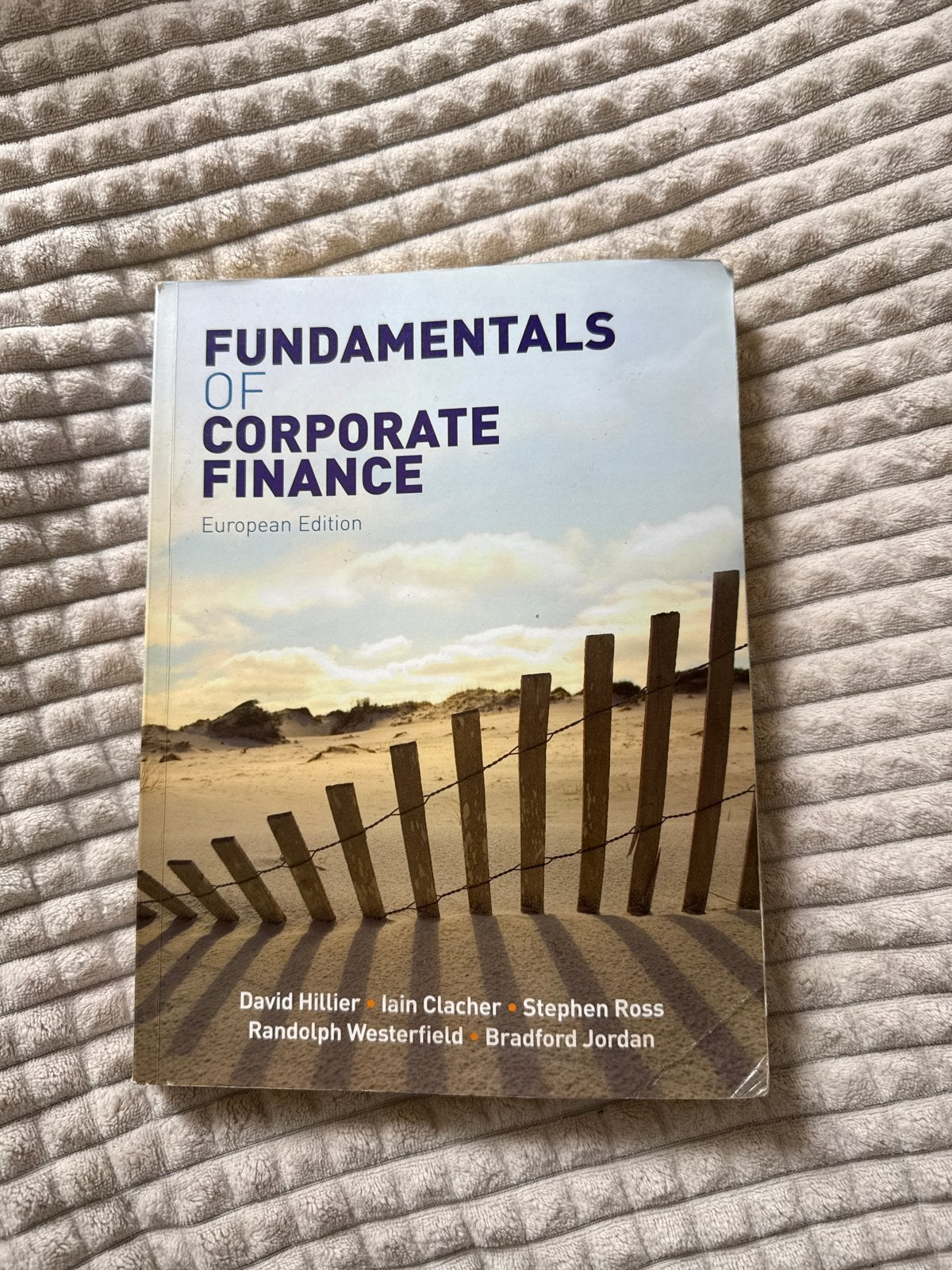 Fundamentals of Corporate Finance - European Edition, Ophalen of Verzenden, Gamma, Zo goed als nieuw, HBO