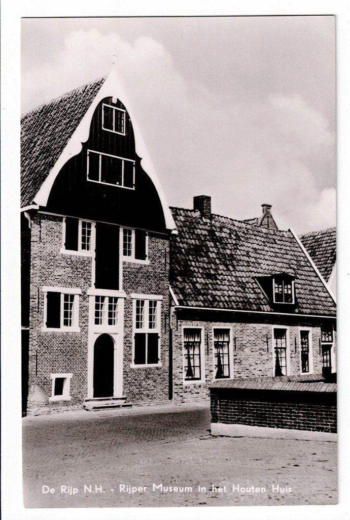 De Rijp (Nh). Rijper Museum "In het Houten Huis"., Ophalen of Verzenden, Ongelopen, Noord-Holland