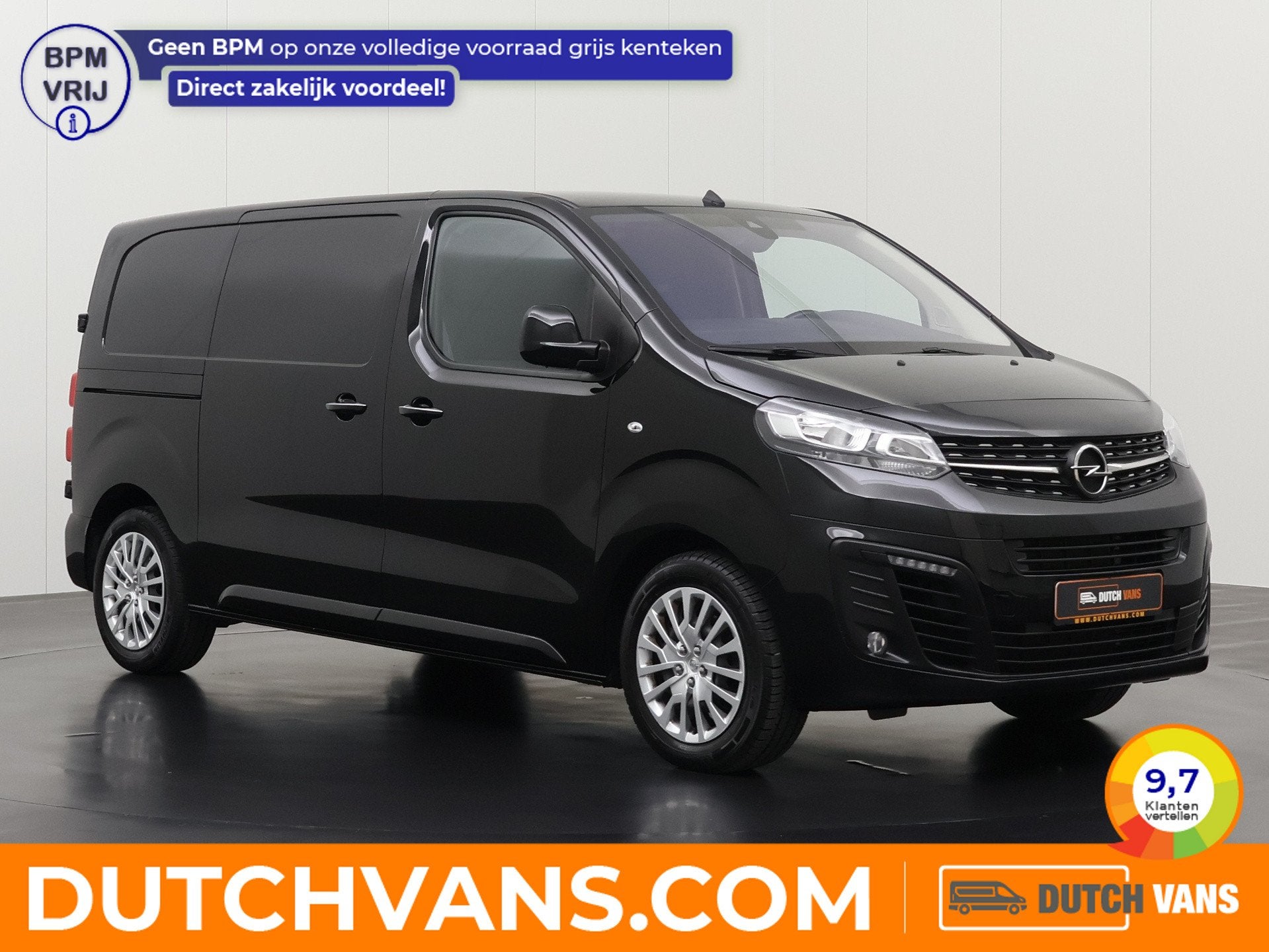 Opel Vivaro 2.0CDTi 144PK Lang | Airco | Camera | 3-Zits | B, Stof, Gebruikt, Euro 6, Wit