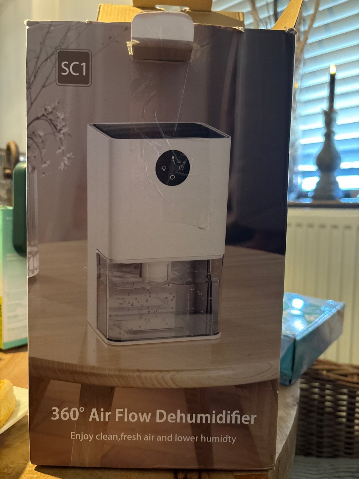 SC1 360 Air Flow Luchtontvochtiger - Nieuw in doos, Ophalen of Verzenden, Nieuw, Luchtontvochter