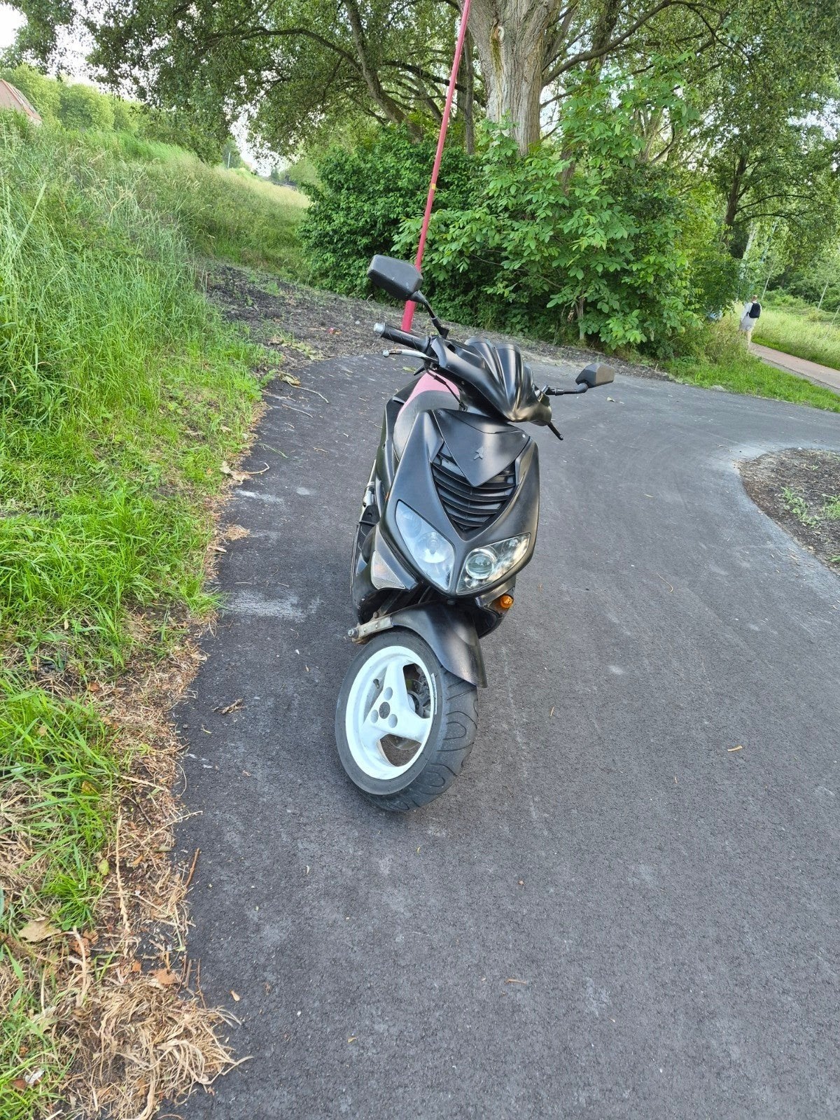 Peugeot Speedfight 2, Ophalen, Uitlaat, Peugeot