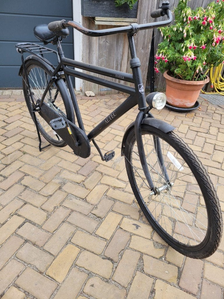 herenfiets, Terugtraprem, Gebruikt, 65 cm of meer, Ophalen