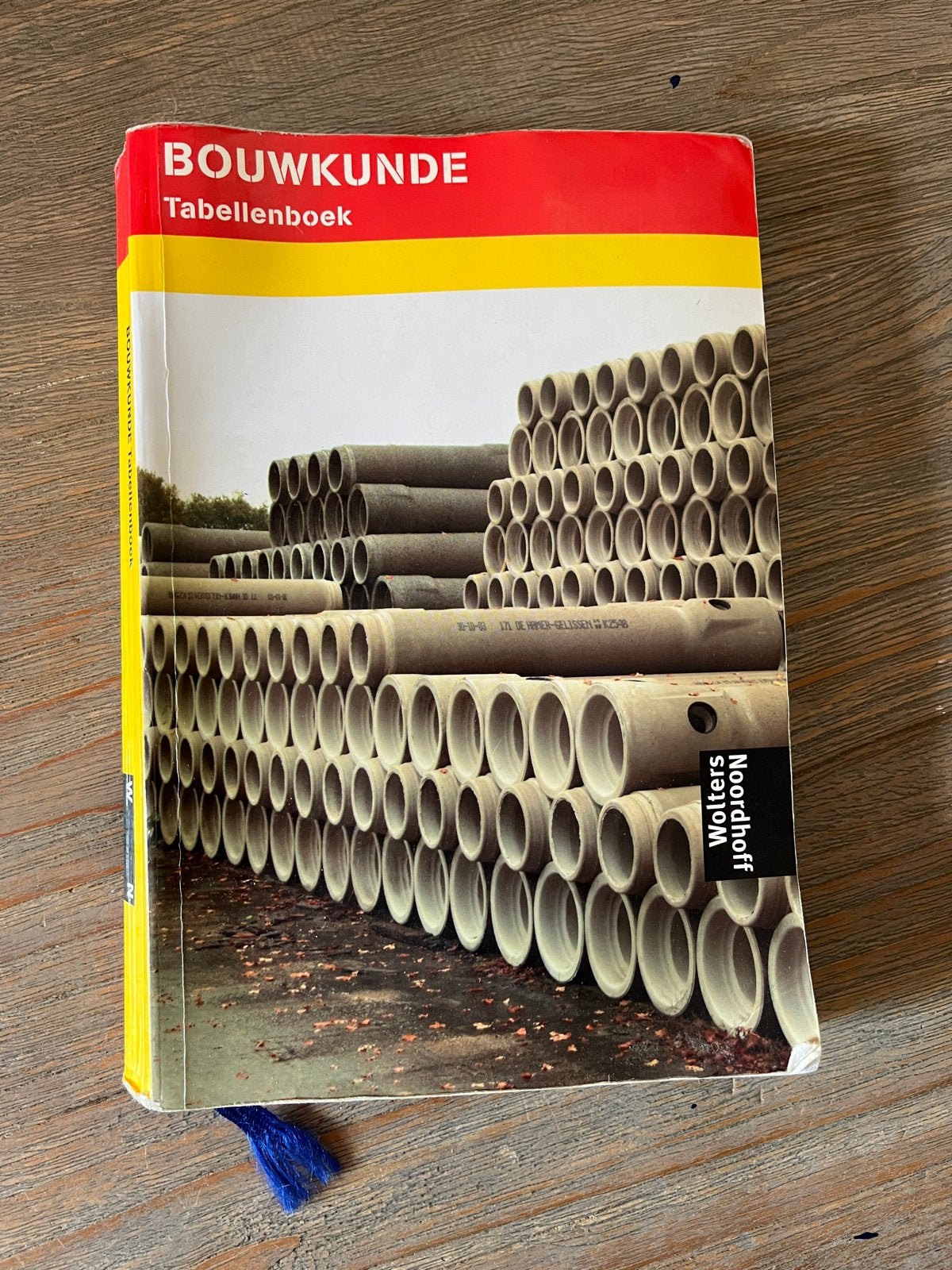 Bouwkunde Tabellenboek - Wolters Noordhoff, Boeken, Ophalen of Verzenden, Gelezen, Bouwkunde