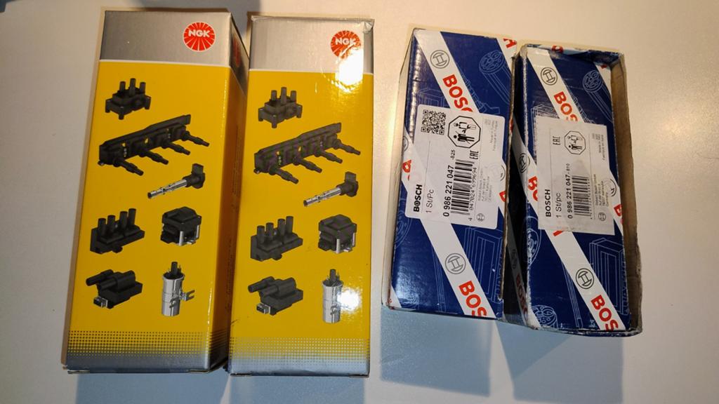 2x NGK Bobine Nr. 48015  U5006 voor VW Fox Skoda Fabia, Ophalen of Verzenden, Nieuw, Seat