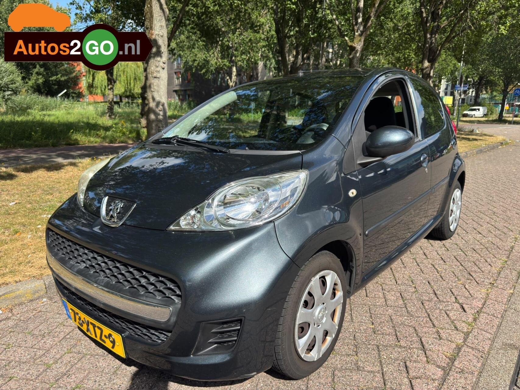 Peugeot 107 1.0-12V XS, Auto's, Voorwielaandrijving, Euro 5, Gebruikt, Metallic lak
