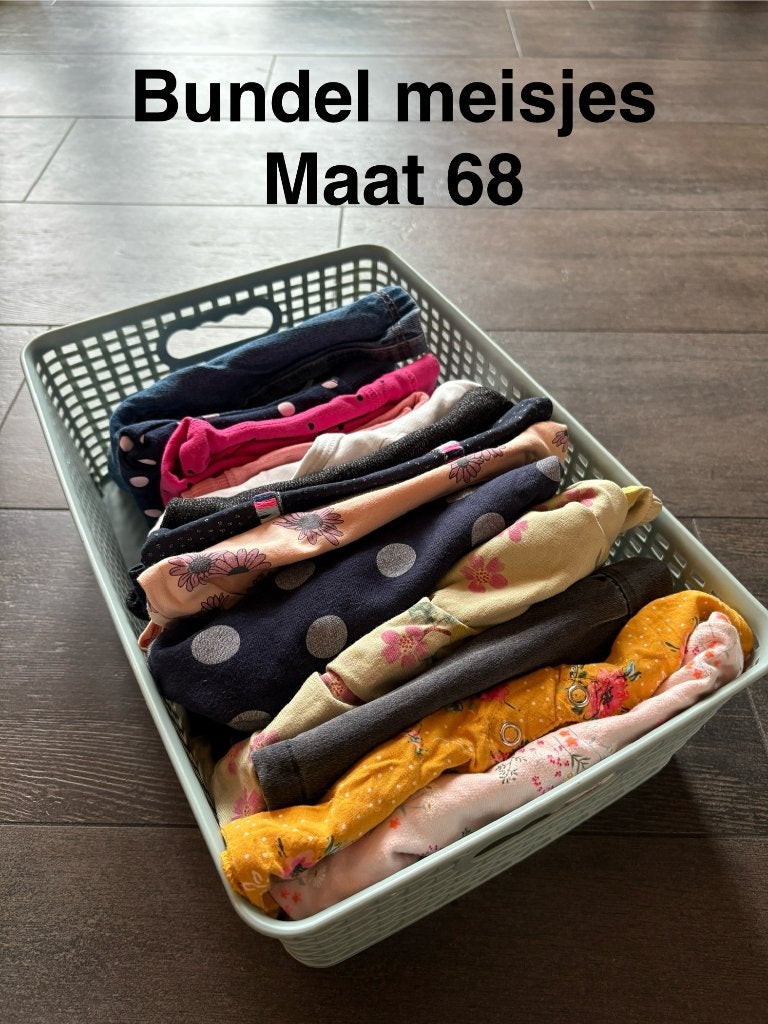 Kledingbundel/ kledingpakket meisjes - maat 68, Ophalen of Verzenden, Zo goed als nieuw, Maat 68