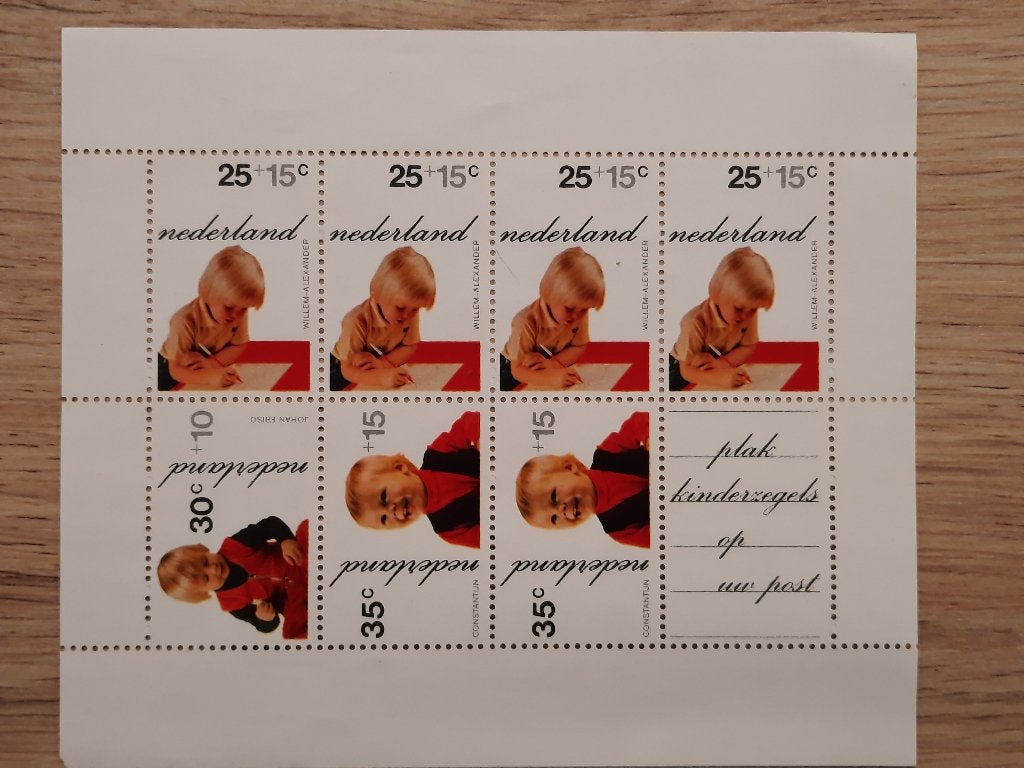 Kinderpostzegels, Verzenden, Na 1940, Postfris