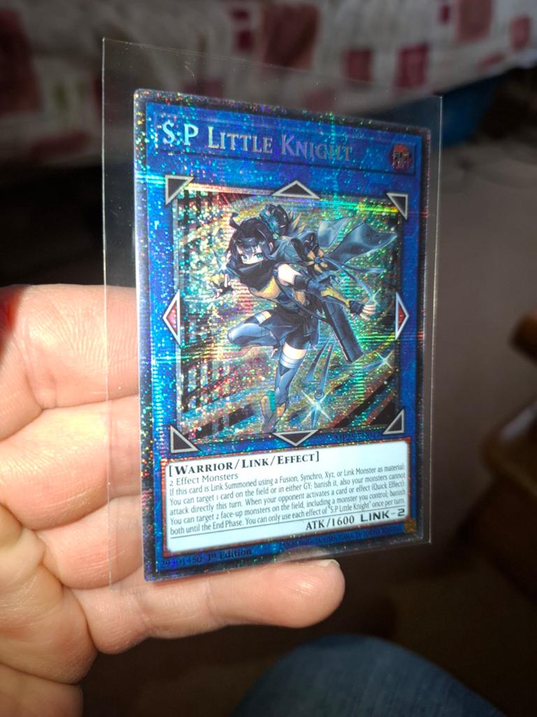 S:P Little Knight  MP25  Starlight Rare  1st  Ed  NM, Ophalen of Verzenden, Nieuw, Losse kaart, Foil
