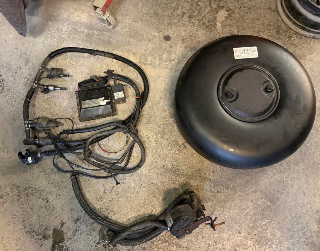 Complete G3 gasinstallatie voor 4-cilinder auto's, Auto-onderdelen, Ophalen of Verzenden, Gebruikt, Universele onderdelen