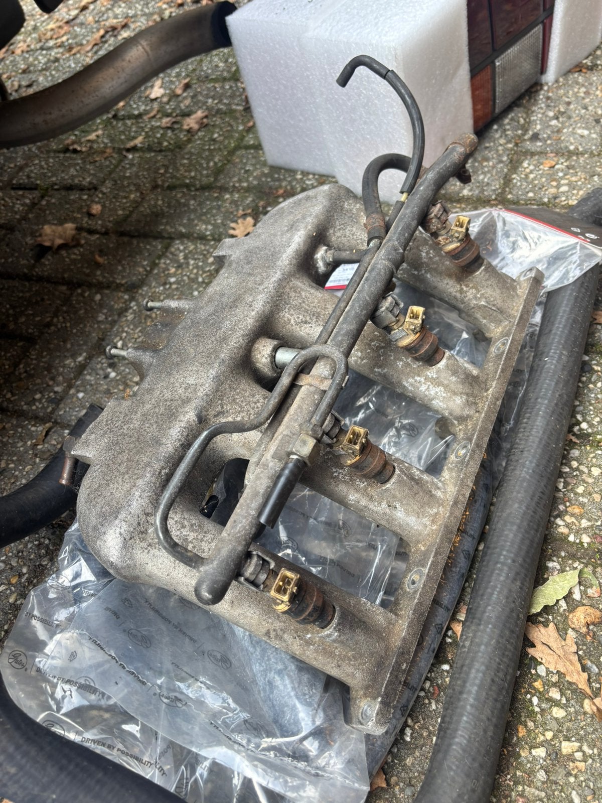Volvo 740 940  B234F B204F 16V inlaat injectors injectorrail, Ophalen of Verzenden, Volvo