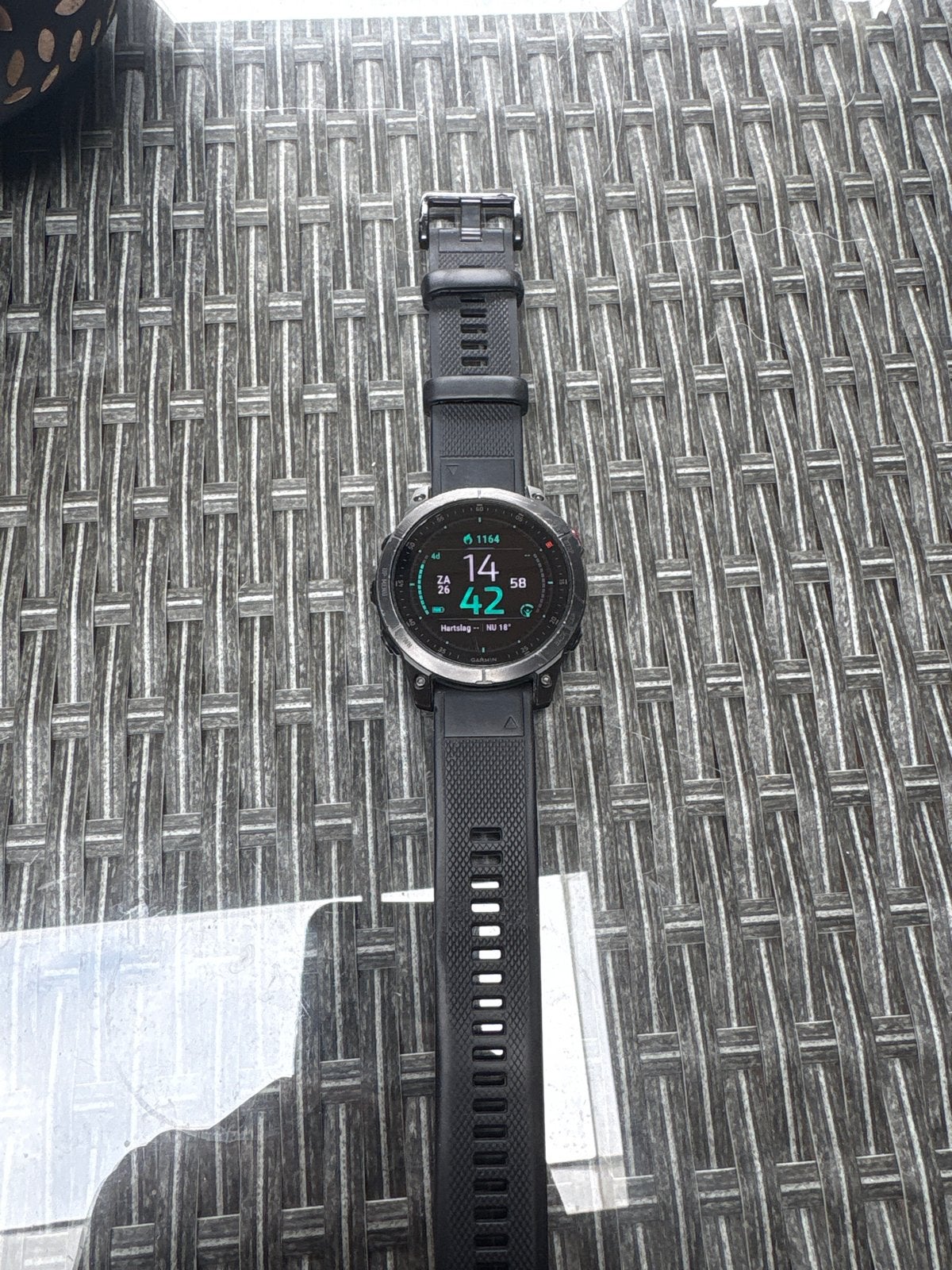 Garmin Epix 2 - Gebruikt maar in goede staat, Sieraden, Tassen en Uiterlijk, Zwart, Ophalen of Verzenden, Waterdicht, Afstand