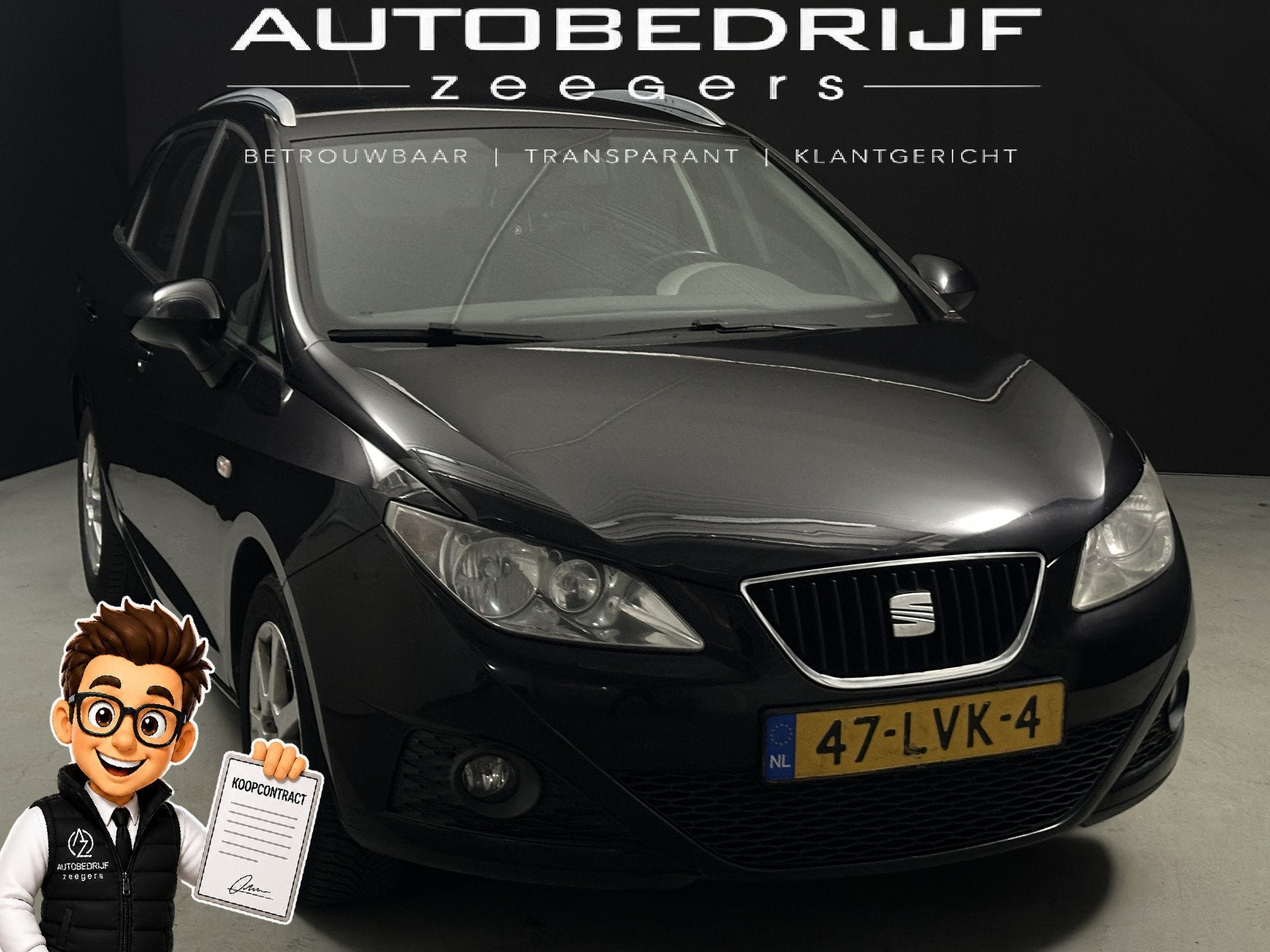SEAT Ibiza ST 1.4 Style *AC* (bj 2010), Auto's, Voorwielaandrijving, Euro 5, 86 pk, 4 cilinders