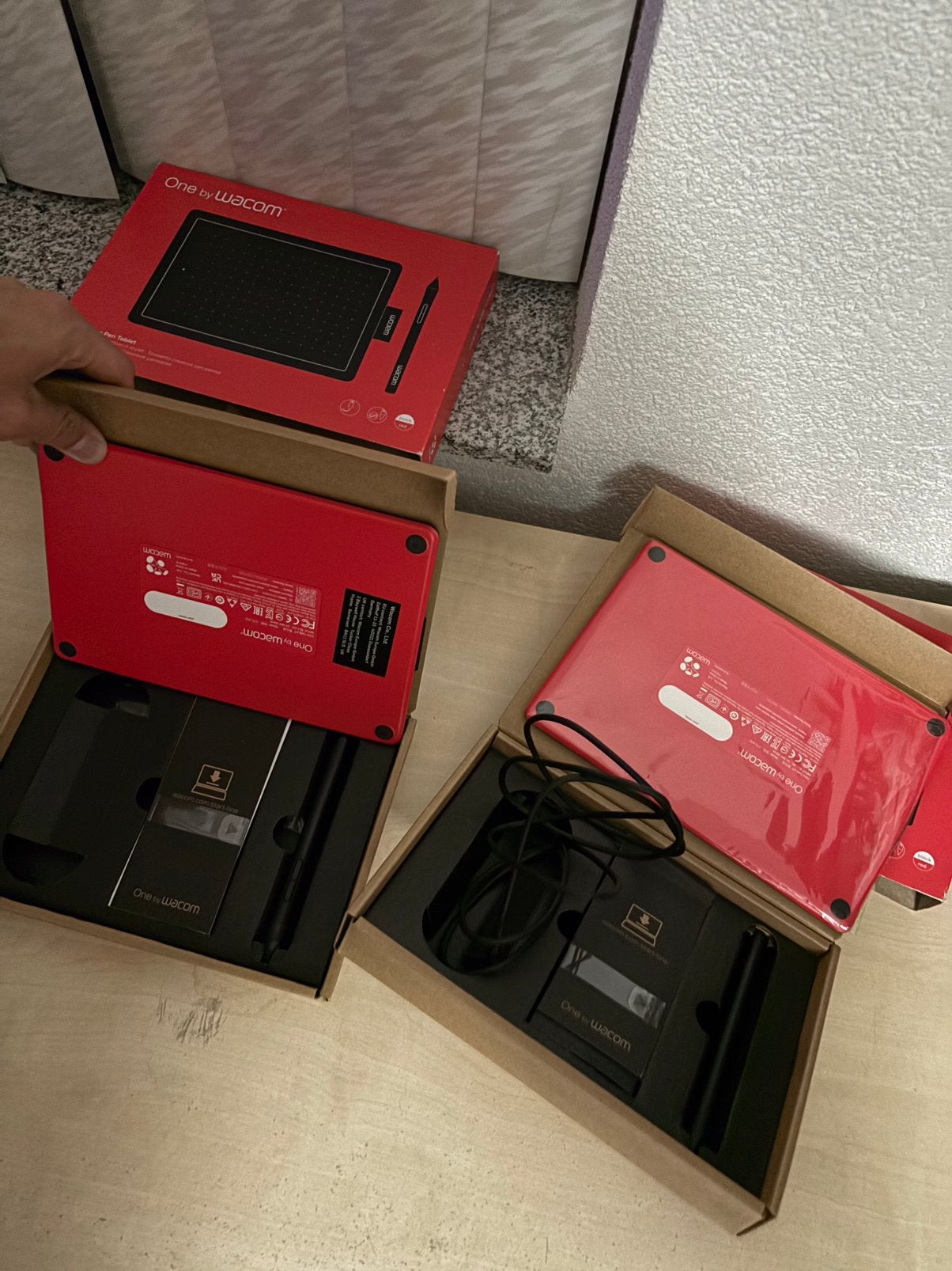 One by wacom S  - set van 2, Computers en Software, Tekentablets, Ophalen of Verzenden, Gebruikt