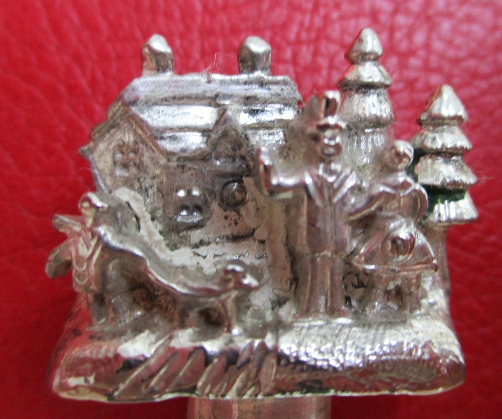 Theelepeltje kerstdorp christmas village Merk: W.A.P.W., Diversen, Ophalen of Verzenden