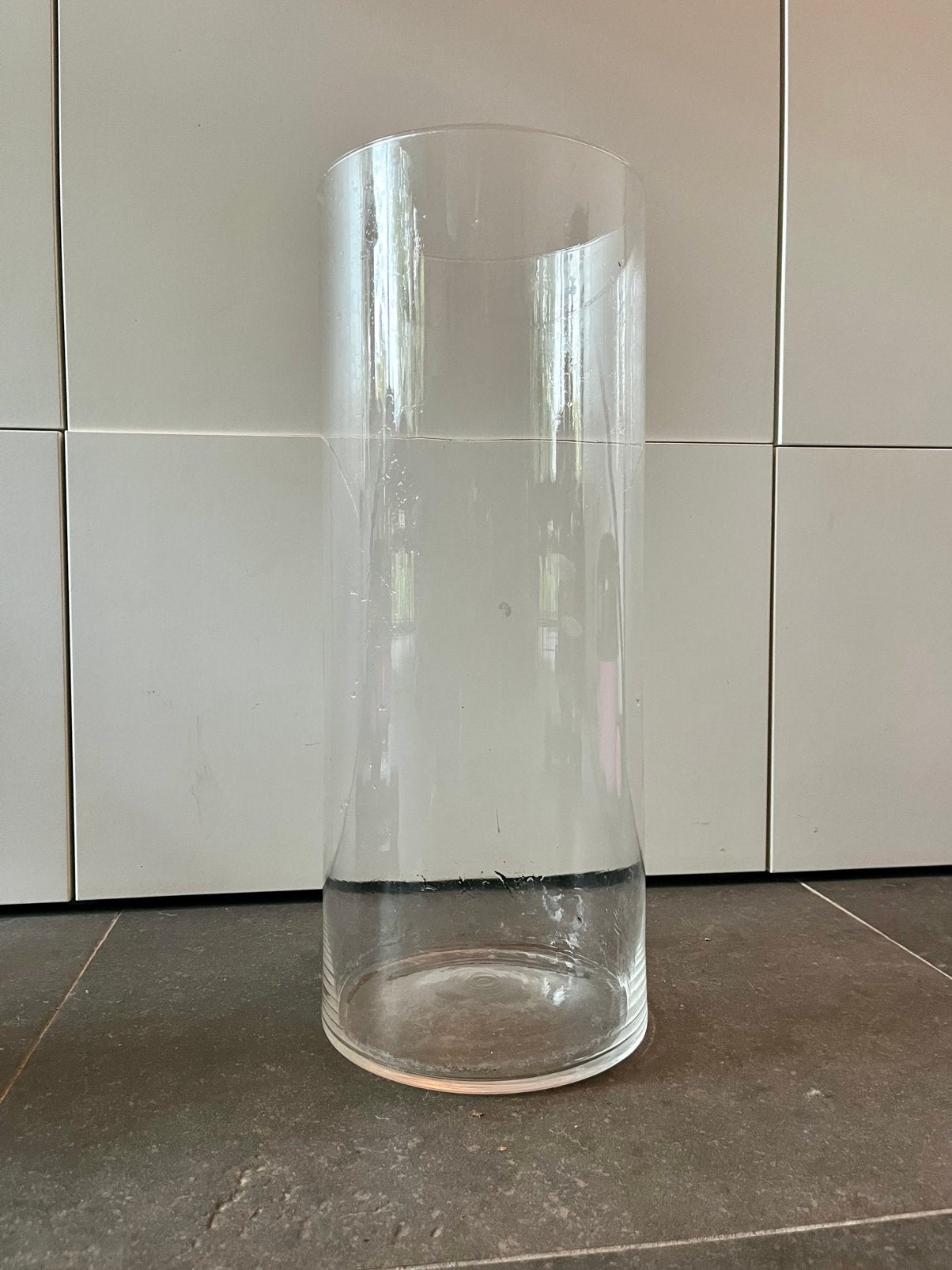 Gratis glazen vaas 50cm hoog, Huis en Inrichting, Ophalen, Gebruikt, Glas