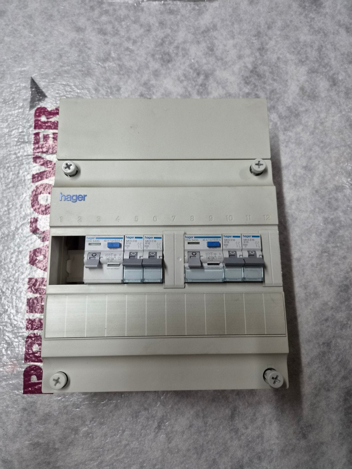 Groepenkasten diverse merken, Doe-het-zelf en Verbouw, Elektra en Kabels, Ophalen of Verzenden, Gebruikt, Overige typen