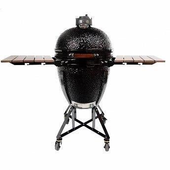 The bastard keramische  bbq large solo medium  AANBIEDING, Tuin en Terras, Houtskoolbarbecues, Ophalen, Nieuw, The Basterd