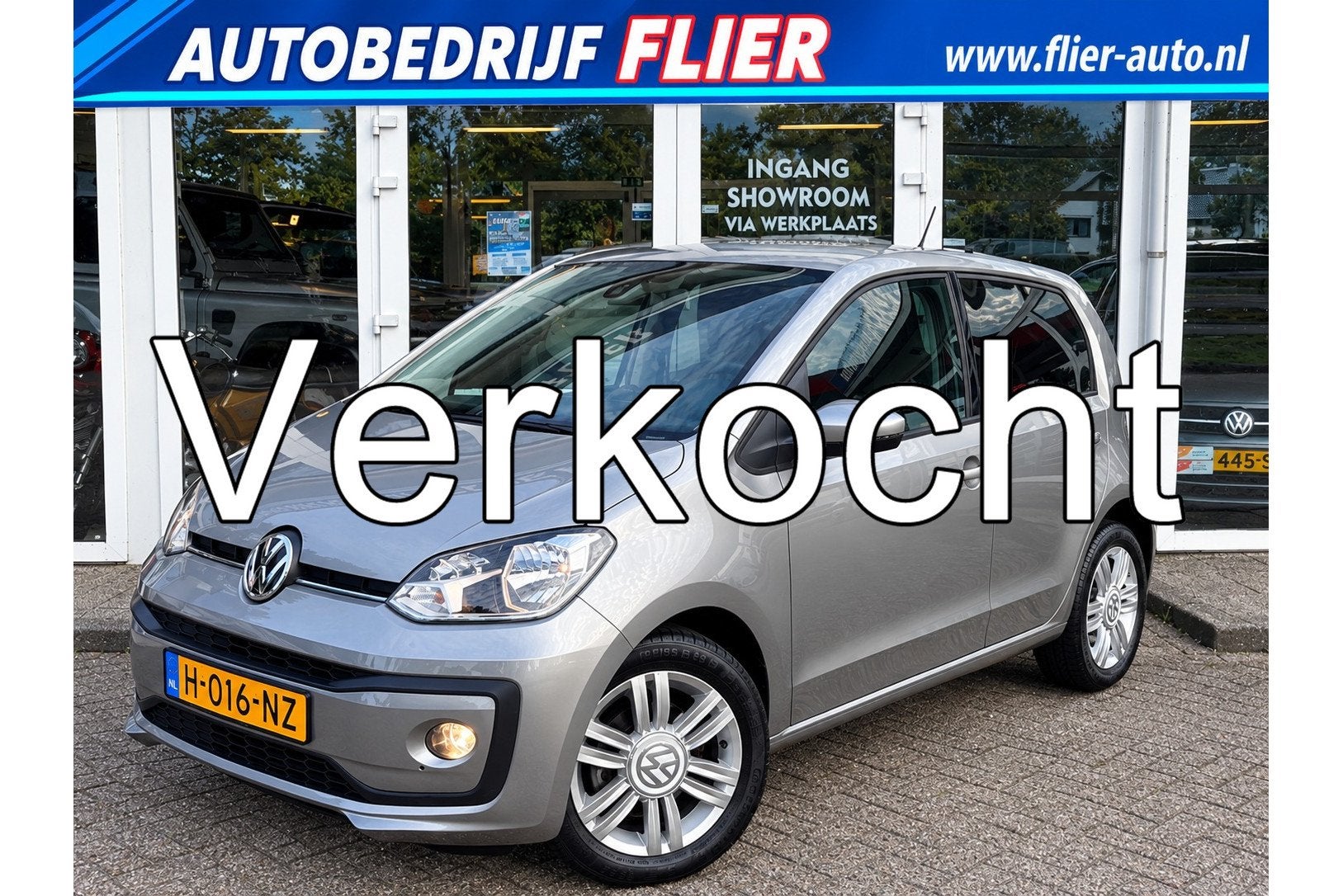 Volkswagen up! 1.0 60PK High Up! ---VERKOCHT--- (bj 2020), Auto's, Voorwielaandrijving, Stof, Gebruikt, 23 km/l