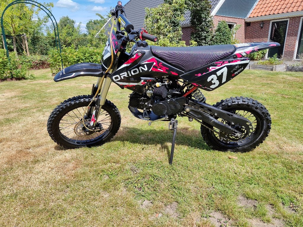 Orion pitbike 125cc, Fietsen en Brommers, Minibikes, Midibikes en Pitbikes, 125 cc, Schijfrem, Orion, Ophalen