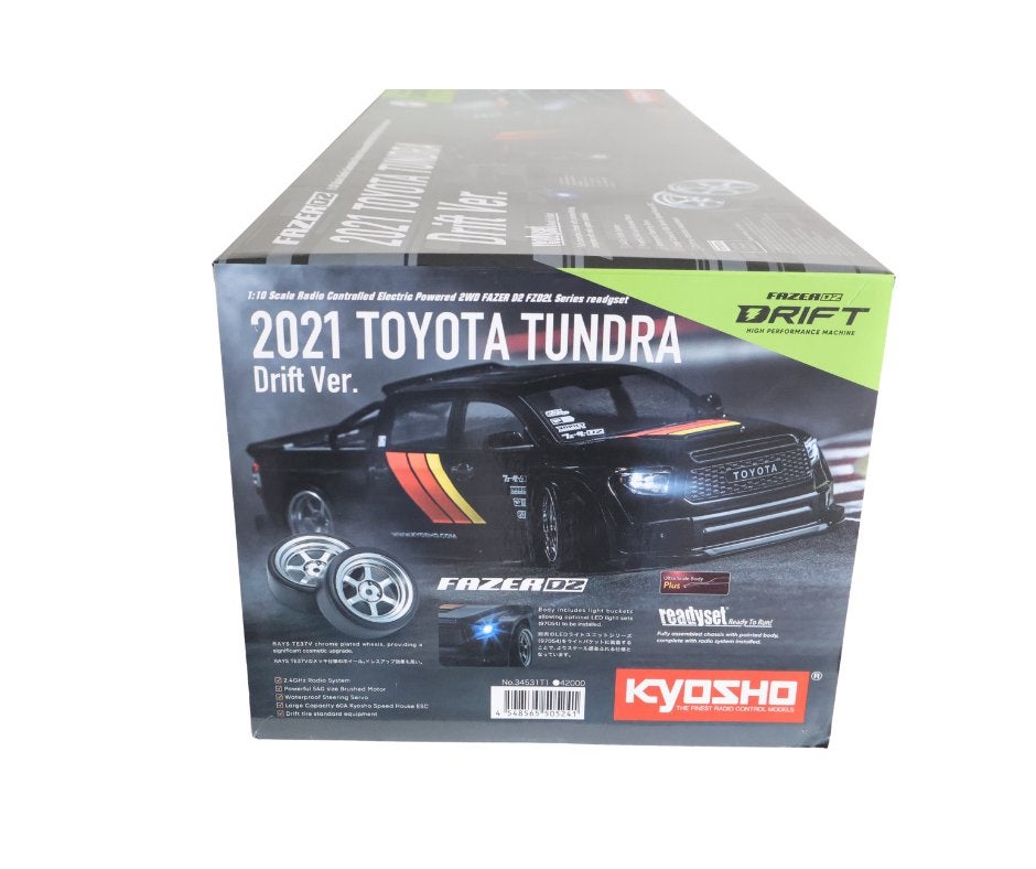 Kyosho Fazer D2 Toyota Tundra Drift 1:10 Drift Readyset, Elektro, Verzenden, Nieuw, Schaal 1:10